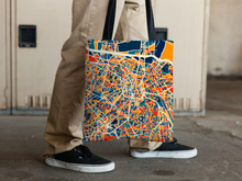 Load image into Gallery viewer, Sao Paulo Map Tote Bag - Brazil Map Tote Bag 15x15
