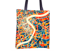 Load image into Gallery viewer, Shanghai Map Tote Bag - China Map Tote Bag 15x15
