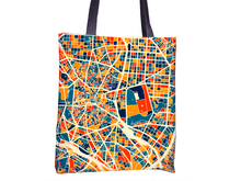 Load image into Gallery viewer, Madrid Map Tote Bag - Spain Map Tote Bag 15x15
