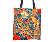Load image into Gallery viewer, Fremont Map Tote Bag - California Map Tote Bag 15x15
