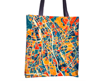 Load image into Gallery viewer, Graz Map Tote Bag - Austria Map Tote Bag 15x15
