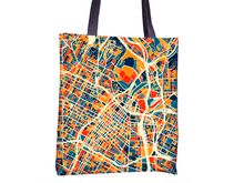 Load image into Gallery viewer, Los Angeles Map Tote Bag - La Map Tote Bag 15x15

