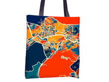 Load image into Gallery viewer, Caracas Map Tote Bag - Venezuela Map Tote Bag 15x15
