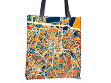 Load image into Gallery viewer, Sao Paulo Map Tote Bag - Brazil Map Tote Bag 15x15
