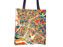 Load image into Gallery viewer, Oakland Map Tote Bag - California Map Tote Bag 15x15
