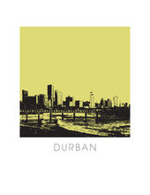 Load image into Gallery viewer, Durban Art Poster
