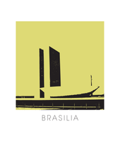 Charger l&#39;image dans la galerie, Illustration de Brasilia
