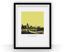 Load image into Gallery viewer, Durban Art Poster
