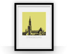 Load image into Gallery viewer, Strasbourg Art Poster
