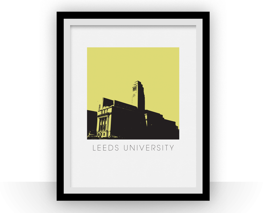 Leeds University Art Poster