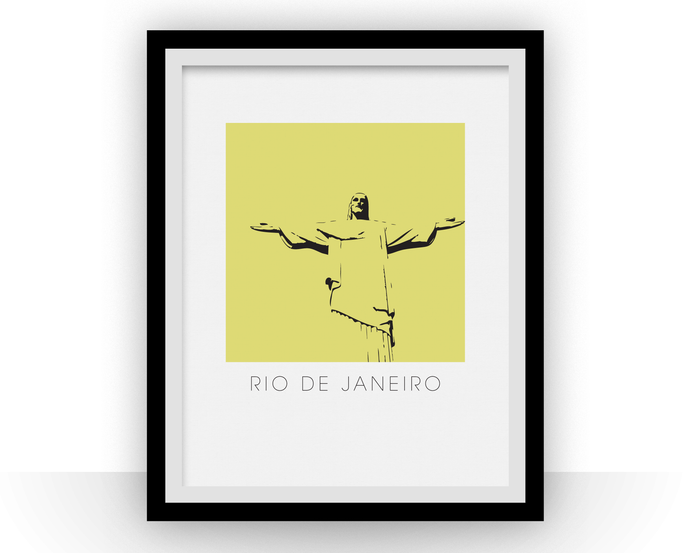 Rio de Janeiro Art Poster
