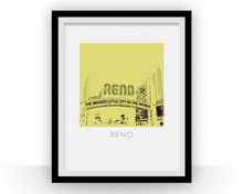 Load image into Gallery viewer, Reno Art Poster
