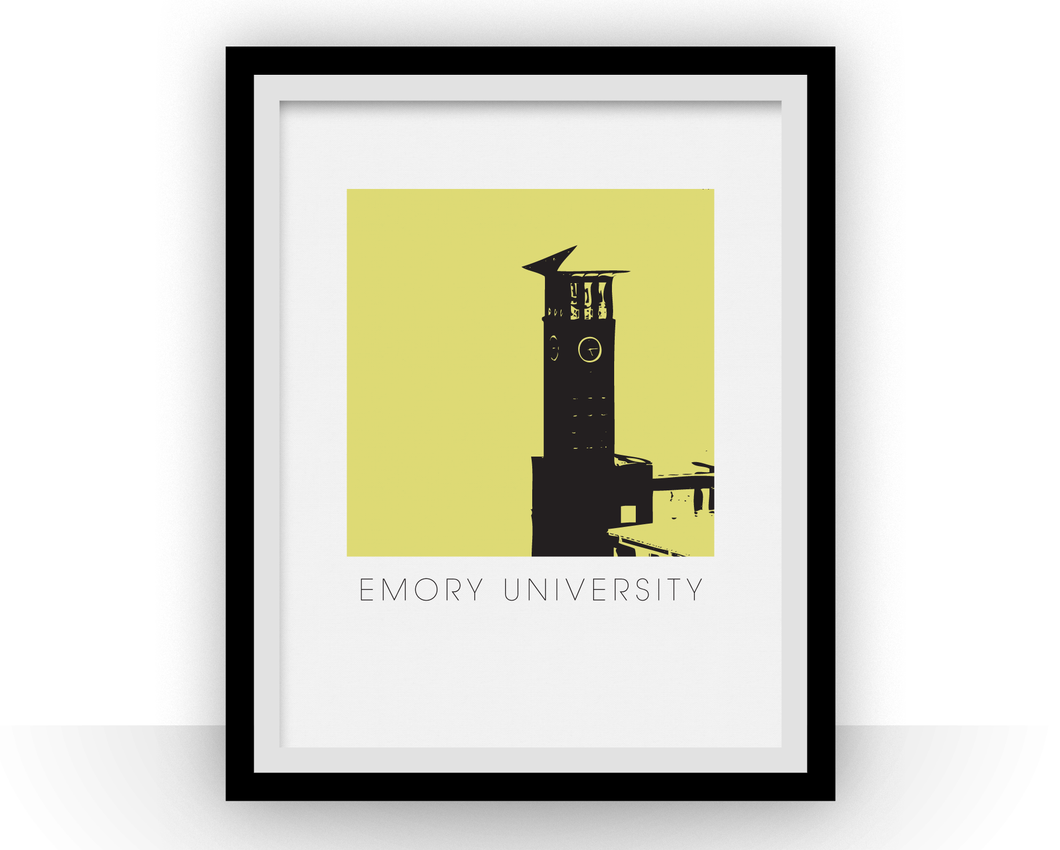 Emory University Art Poster