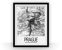Load image into Gallery viewer, Prague Map Poster - czech republic Map Print - Art Deco Series
