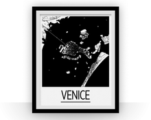 Charger l&#39;image dans la galerie, Venice Map Poster - italy Map Print - Art Deco Series
