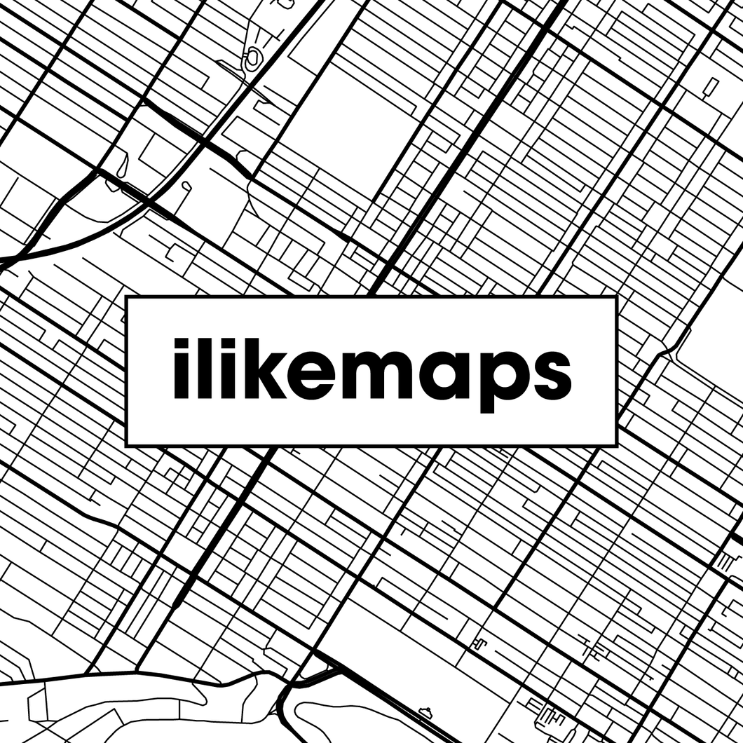 11x14 Wahwashkesh Lake Map – iLikeMaps