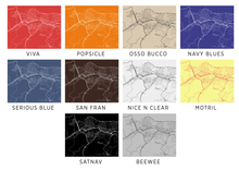Load image into Gallery viewer, Caracas Map Print - Choose your color
