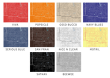 Load image into Gallery viewer, Chandler Map Print - Choose your color
