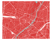 Load image into Gallery viewer, Munich Map Print - Any Color You Like
