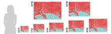 Load image into Gallery viewer, Long Beach Map Print - Choose your color
