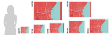 Load image into Gallery viewer, Milwaukee Map Print - Choose your color
