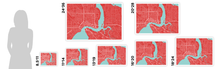 Load image into Gallery viewer, Jacksonville Map Print - Any Color You Like
