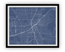 Load image into Gallery viewer, Huntsville Map Print - Choose your color
