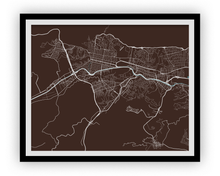 Load image into Gallery viewer, Caracas Map Print - Choose your color
