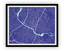 Load image into Gallery viewer, Austin Map Print - Choose your color

