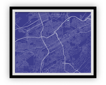 Load image into Gallery viewer, Birmingham Alabama Map Print - Choose your color
