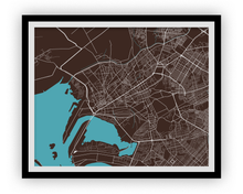 Load image into Gallery viewer, Karachi Map Print - Choose your color
