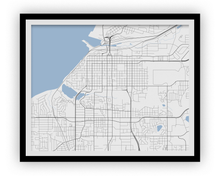 Load image into Gallery viewer, Anchorage Map Print - Choose your color
