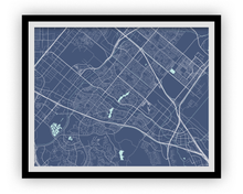 Load image into Gallery viewer, Irvine Map Print - Choose your color
