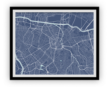 Load image into Gallery viewer, Sao Paulo Map Print - Choose your color
