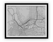 Load image into Gallery viewer, El Paso Map Print - Choose your color
