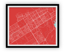 Load image into Gallery viewer, Islamabad Map Print - Choose your color
