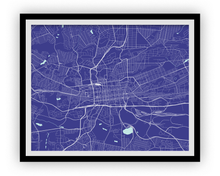 Load image into Gallery viewer, Johannesburg Map Print - Choose your color
