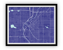 Load image into Gallery viewer, Denver Map Print - Choose your color
