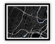 Load image into Gallery viewer, Newark Map Print - Choose your color
