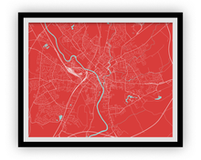 Load image into Gallery viewer, York Map Print - Choose your color
