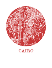 Charger l&#39;image dans la galerie, Affiche cartographique de Le Caire - Style OMap
