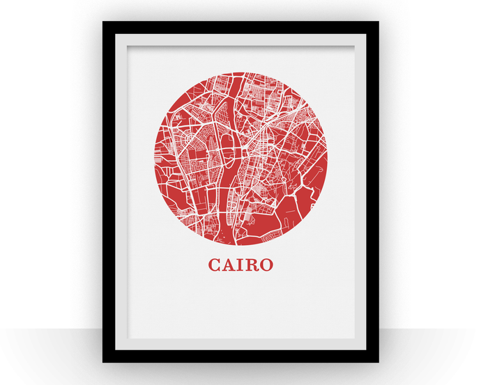 Cairo Map Print - City Map Poster