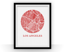 Load image into Gallery viewer, Los Angeles Map Print - City Map Poster
